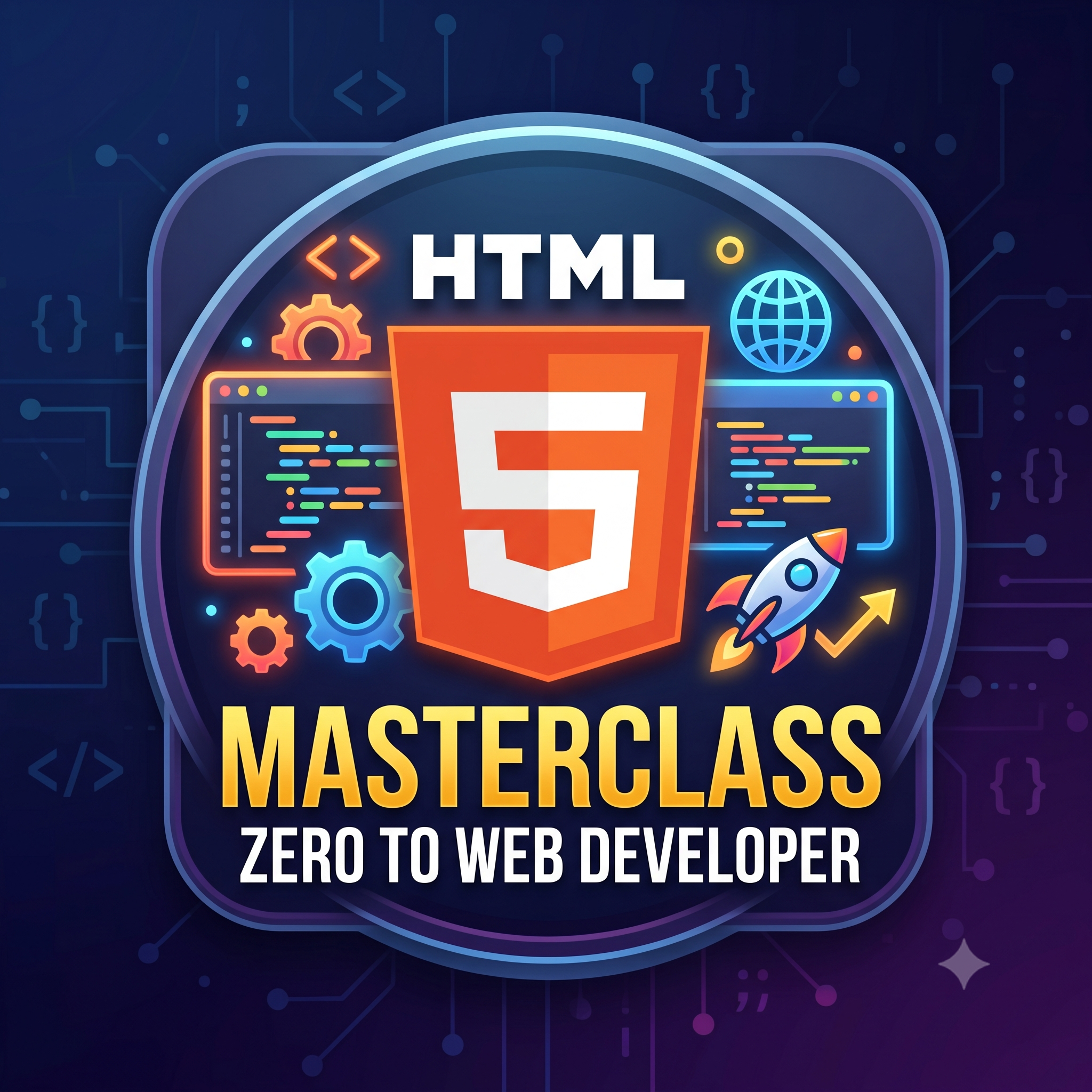 HTML5 Masterclass: Zero to Web Developer